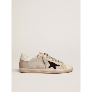 Super-Star sneakers in leather with mesh insert