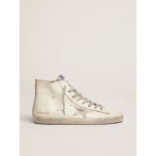 Francy sneakers in leather with silver star