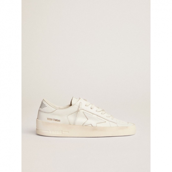 Stardan sneakers in total white leather